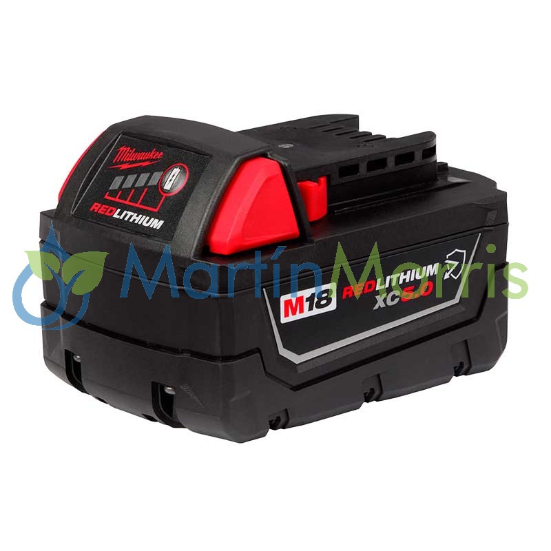 Batería Milwaukee 48-11-1850R M18 REDLITHIUM XC5.0 Resistente a Productos Químicos-1