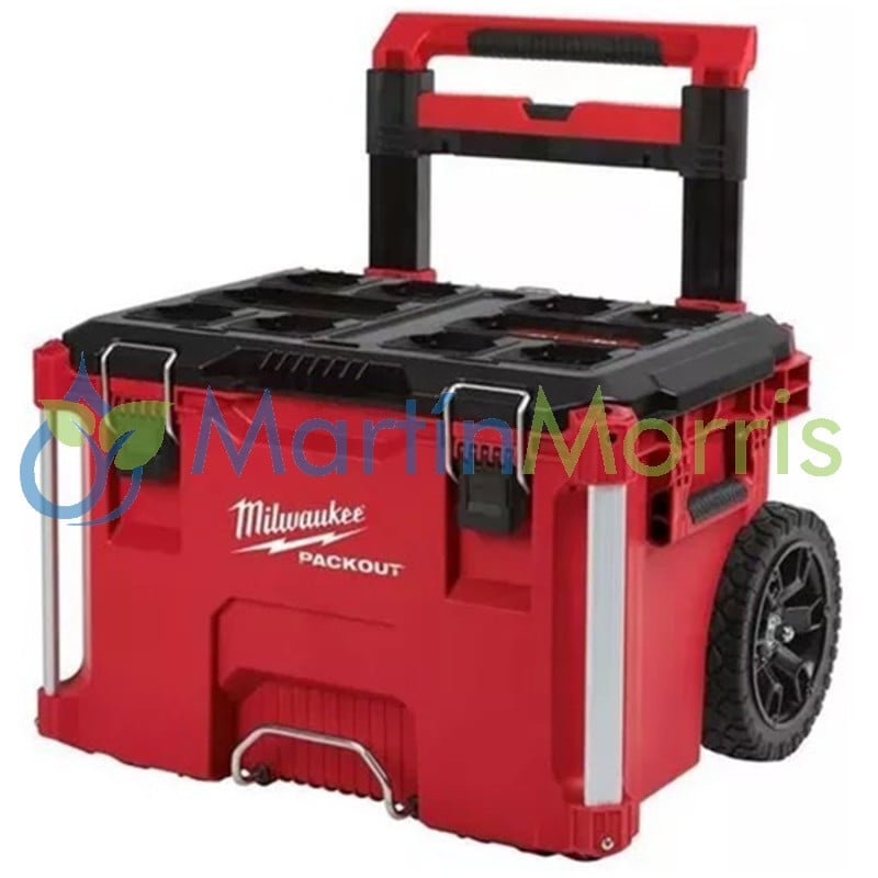 Milwaukee packout 4822-8427 cajon con ruedas y manija extensible-1