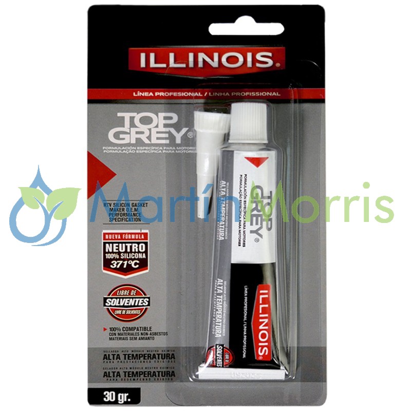 ILLINOIS Top Grey Forma Junta en cartucho 30gr (color gris)-1