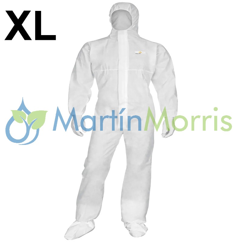 Mameluco con capucha elástica deltaplus dt115 talle xl
