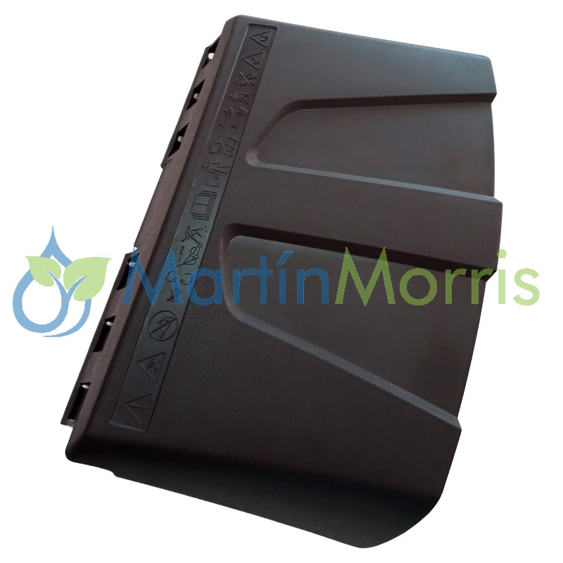 Repuestos Tapa Descarga Trasera Carcasa Negra SENSEI BAG PLUS / SP/ EXTRA-1