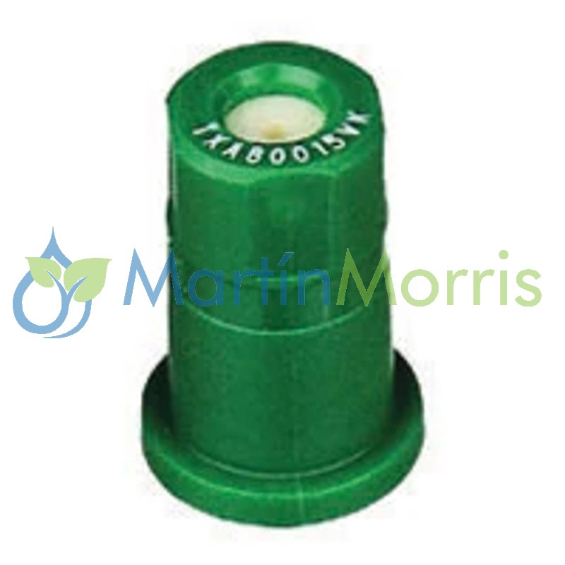 Teejet Conejet TXA80015 Boquilla Cono Hueco Verde