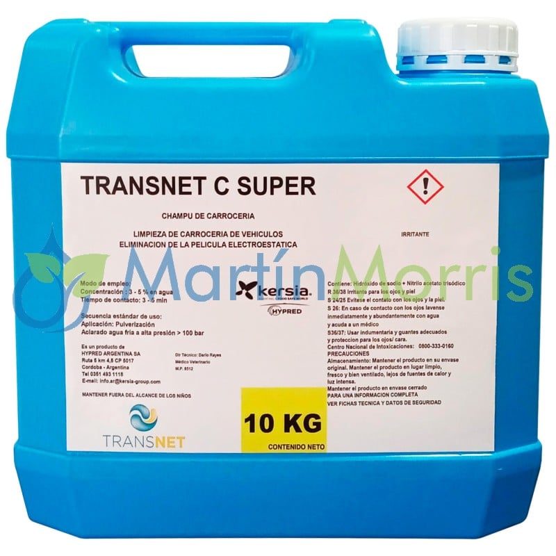 Transnet C Super de 10 kg Limpiador de carrocerías sin frotar