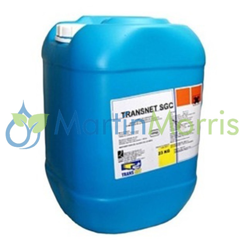 Transnet SGC de 23 kg Detergente de alta concentración para carrocerías