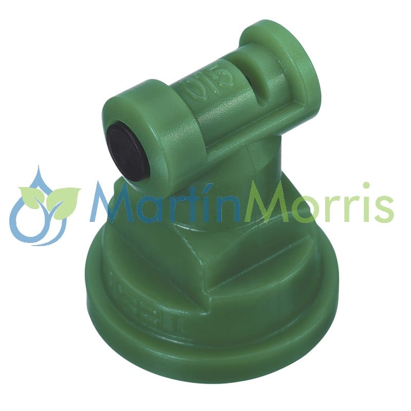 Turbo Teejet Baja Deriva en Polimero TT110015-VP Verde